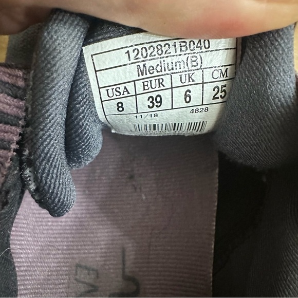 Brooks Ricochet Running Shoes Womens 8 Gray Mauve Athletic Trainers Sneakers - Picture 9 of 9